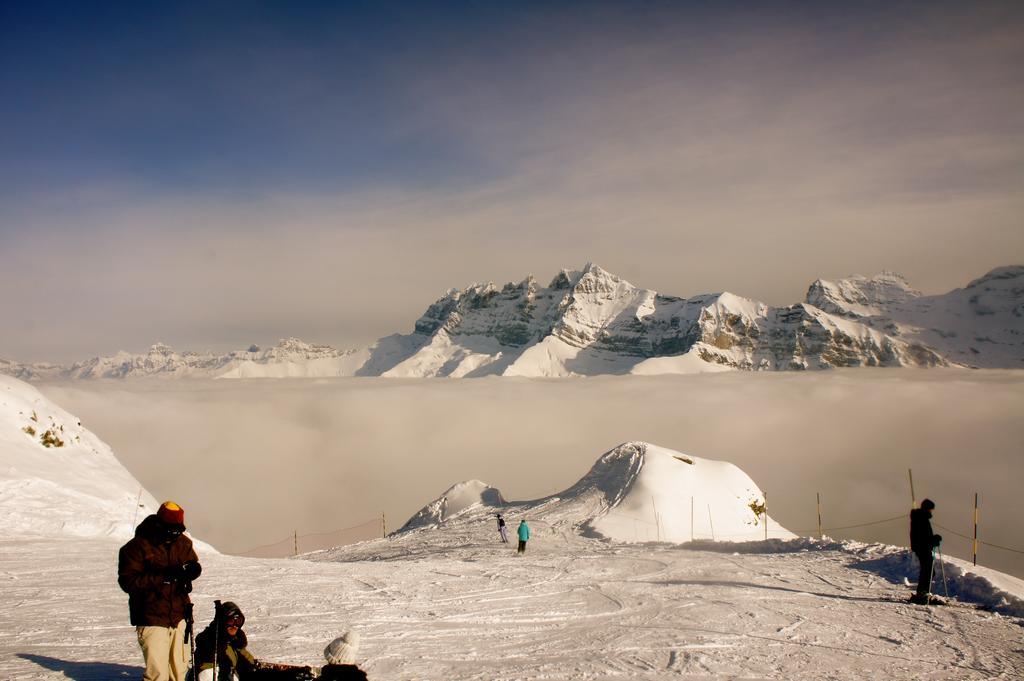 Hotel Des Alpes Champéry Dış mekan fotoğraf